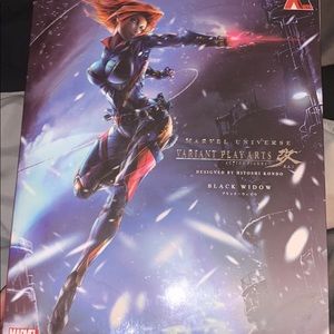 Marvel variant play arts black Widow figure